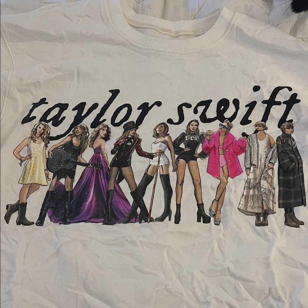 Taylor Swift Eras (up to evermore) long sleeve